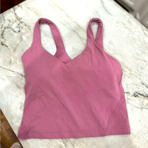 Purple lululemon align tank size 2